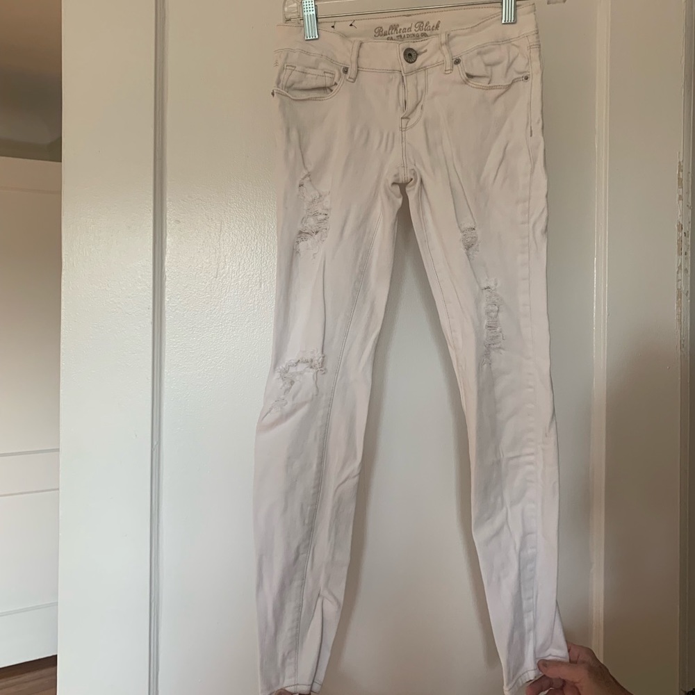 Gently used ! WHITE DENIM